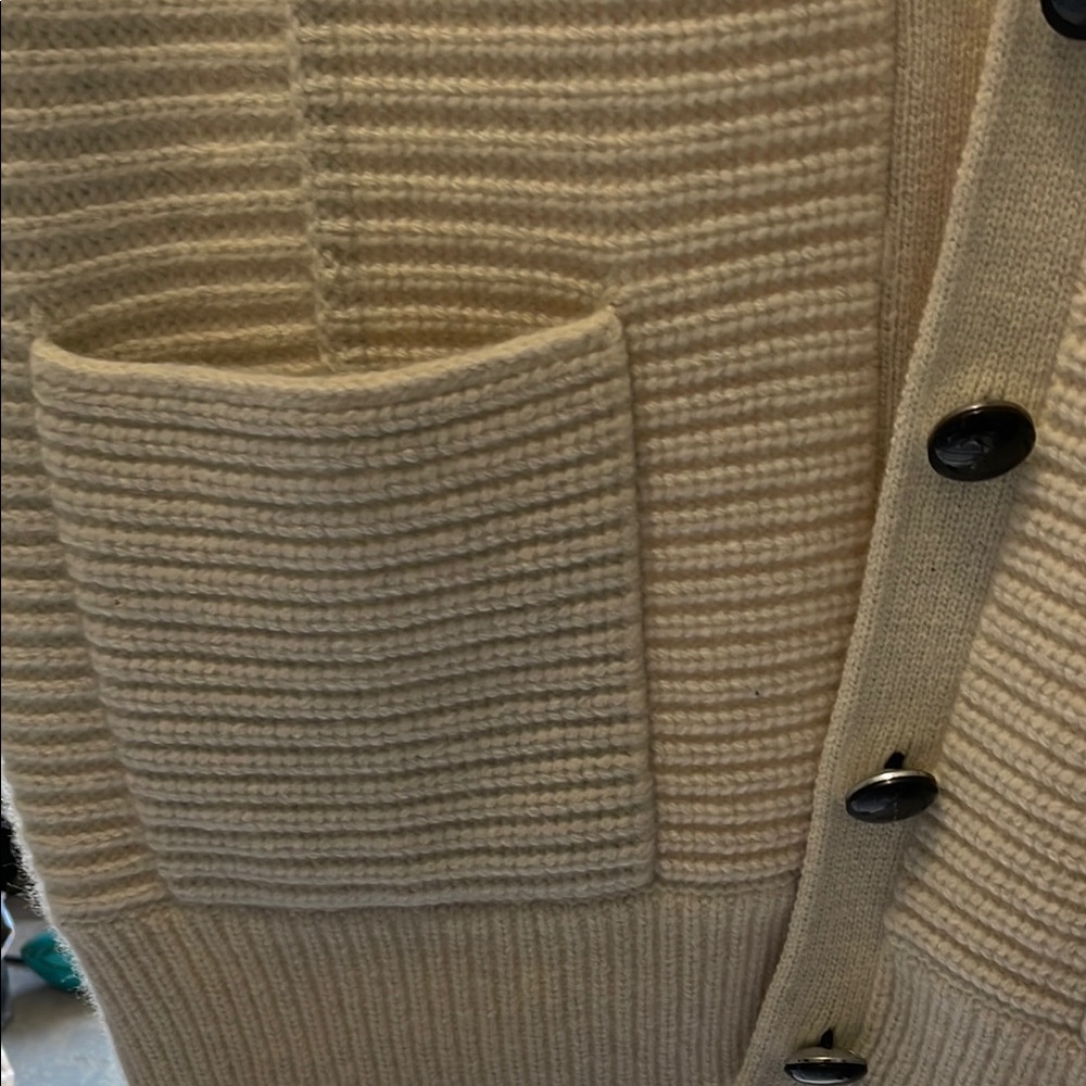 Cozy Cream Cardigan Sweater - Picture 5 of 5